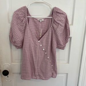 NWT Madewell Linen Top